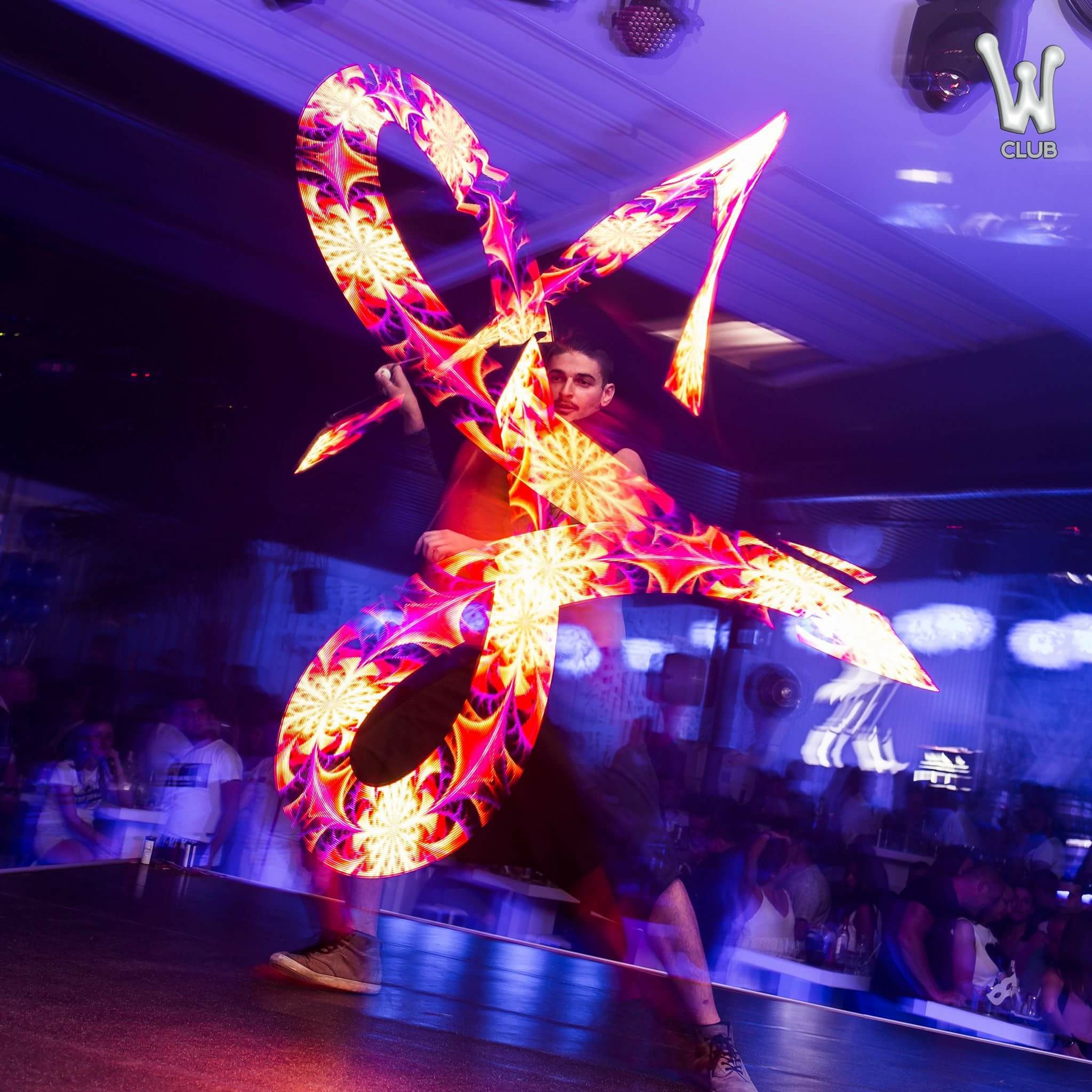 LIGHT AND FIRE SHOW